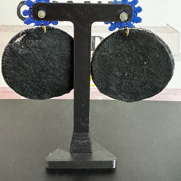 Handmade Led Zeppelin Earrings – Statement Rock Jewelry - Picture 4 of 4